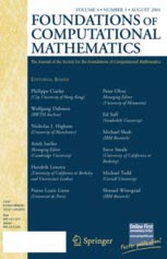 FoCM Journal